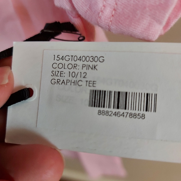 Milly Minis pink t shirt NWT - Picture 5 of 6